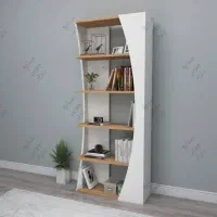 کتابخانه ویترین قفسه مدل موج|کتابخانه، شلف، قفسه‌های دیواری|تهران, پاسداران|دیوار