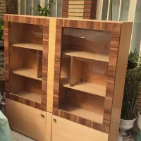 کتابخانه|کتابخانه، شلف، قفسه‌های دیواری|قم, حنیف نژاد|دیوار