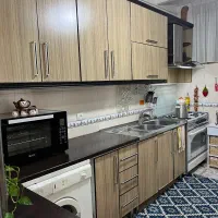 کابینت همراه هود و سینک|کتابخانه، شلف، قفسه‌های دیواری|اسلام‌شهر, شهرک مفیدی|دیوار