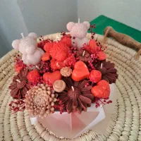 باکس گل شمعی