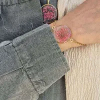 ست گردنبند و دست بند رزینی
