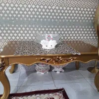 مبل 7نفر همراه میز عسلی|مبلمان خانگی و میز عسلی|رشت, سلیمانداراب|دیوار