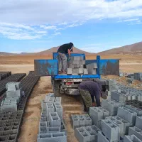 حمل مصالح ساختمانی با نیسان جکی