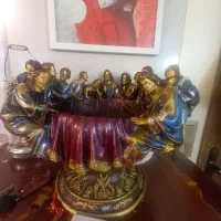 مجسمه شام آخر شیرینی خوری|مجسمه، تندیس، ماکت|تهران, سید خندان (جلفا)|دیوار