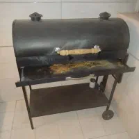 باربیکیو زغالی ایستاده