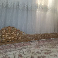 فروش پرده با کتیبه و چوب پرده (کارکرده)|پرده، رانر، رومیزی|برازجان, |دیوار