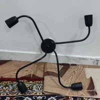 لوستر ۴ شاخ سقفی|لوستر و چراغ آویز|اهواز, کارون|دیوار