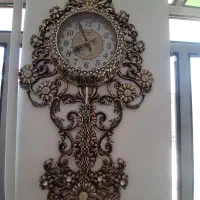 ساعت دیواری طرح برنز سالم
