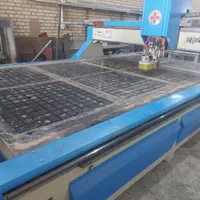 پانل بر دستگاه کات MDF * وکیوم ریلی طرح ترک|ماشین‌آلات صنعتی|اهواز, پردیس|دیوار