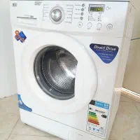 ماشین لباسشویی8کیلویی الجی اصل کره گیربکسی درحدنو