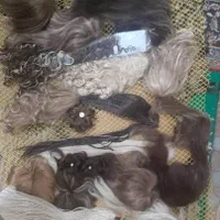 میز اداری سلطنتی و تعدادی موی مصنوعی