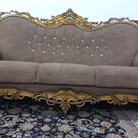 مبل 7 نفره سالم و بدون نشستگی|مبلمان خانگی و میز عسلی|جوانرود, |دیوار