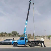 خدمات جرثقیل ظرفیت ۲  تن ارتفاع  ۱۱ متر  دارای سبد|خدمات حمل و نقل|ایرانشهر, |دیوار