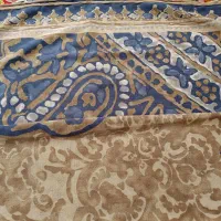 روسری دور دست دوز|لباس|کرمانشاه, |دیوار