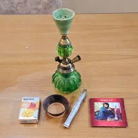 قلیون ، قلیان استیل با لوازم