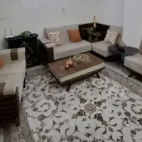 مبل ۷نفره و میز تمیز بدون زدگی|مبلمان خانگی و میز عسلی|تهران, عباسی|دیوار