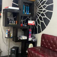 دکور ویترین طبقه بار چوب