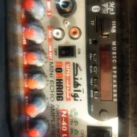 مینی اکو شارژی و میکروفون وپایه میکروفون|صوتی و تصویری|کیش, |دیوار