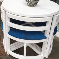 میز ناهار خوری ۴ نفره گرد