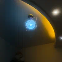 دو عدد لوستر سقفی مدرن ست