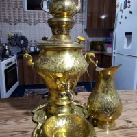 سماور برنجی|سماور، چای‌ساز، قهوه‌ساز|شهرکرد, |دیوار