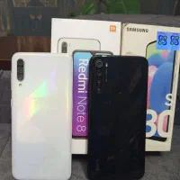 ردمی نوت ۸و سامسونگ A30sقیمت جفت دانه 6500