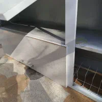 کابینت با سینگ|آب‌چکان و نظم‌دهنده ظروف|فومن, |دیوار