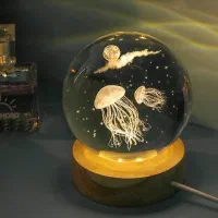 چراغ خواب گوی شیشه ای