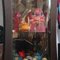 ویترین رنگ قهواه ای