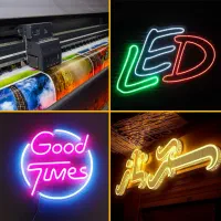 ساخت و نصب حروف برجسته، ال ای دی،LED،نئون،چنلیوم