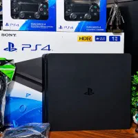 ps4 slim 1 tra نو نو بسیار تمیز و با کلی بازی