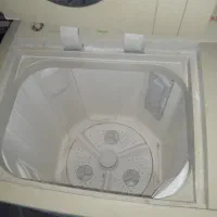 لباس شویی دوقلو سالم کمی نیاز به تعمیر|ماشین لباسشویی و خشک‌کن لباس|گلبهار, شهر جدید گلبهار|دیوار