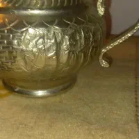 قوری طرح هخامنشی انتیک و حکاکی شده|کلکسیون اشیاء عتیقه|بوشهر, |دیوار