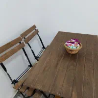 میز صبحانه خوری چهارنفره همراه باصندلی|میز و صندلی غذاخوری|احمدی, |دیوار