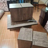 مبل هفت ففره و میز وسط و عسلی|مبلمان خانگی و میز عسلی|هادی شهر, |دیوار