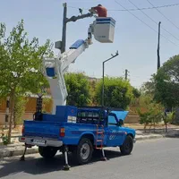 اجاره بالابر ژاپنی دکل و بوم کاملا عایق