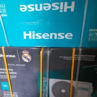 فروش دو دستگاه اسپلیت زانتی و هایسنس ۱۸هزار آکبند