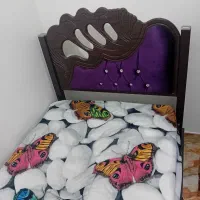 تخت یک نفره|تخت و سرویس خواب|شلمان, |دیوار