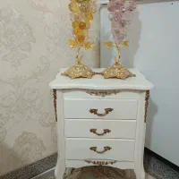 میز و دو عدد خوشه انگور