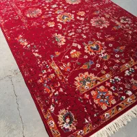 فرش ستاره کویریزد سلطان آباد طرح سنتی