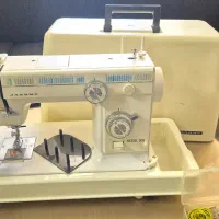 چرخ خیاطی ژانومه مدل ۸۰۸ اصل ژاپن تمیز بدون خط خش