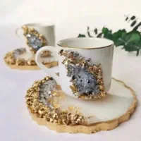 ظروف رزینی وآموزش هنر پولساز رزین