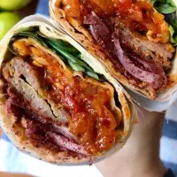 ساندویچ کره کباب 2 سیخ - تحویل گرم ارسال فوری