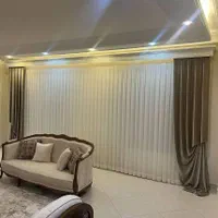 انواع پرده پلیسه مینی‌مال پانچ زبرا نخی عمودی|پرده، رانر، رومیزی|لردگان, |دیوار