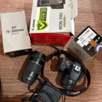 دوربین عکاسی کانن 250D|دوربین عکاسی و فیلم‌برداری|رامسر, |دیوار