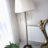 آباژور  ست لوستر و دیوار کوب هم داره