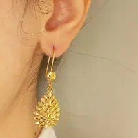 گوشواره شیک طرح طلا