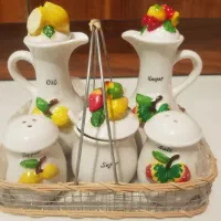 ست پنج تیکه سرامیکی ابلیمو و سس خوری