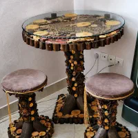 میز ناهار خوری جنگلی