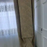 پرده حریر گلدوزی و پنل|پرده، رانر، رومیزی|فلاورجان, |دیوار